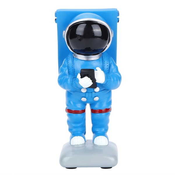 Harts Astronautformad Mobiltelefonhållare Figuriner Miniatyrer Hantverk Hem SkrivbordsdekorationBlå /