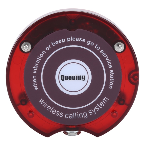SU‑668 Wireless Queue Calling System Personsøkeradapter Ladebase for restaurant 110-240V EU Plug Prize UE ++