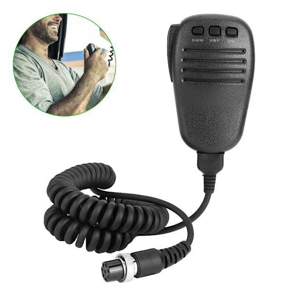 MH-31B8 Håndholdt Mikrofonhøyttaler Passer for Yaesu FT-847 FT-920 FT-950 FT-2000