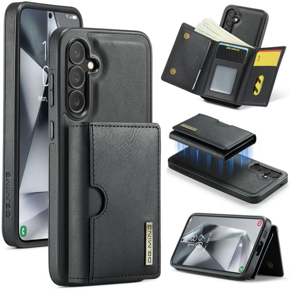DG.Ming llet Case for Kompatibel med Samsung Galaxy S26 Plus RFID Blocking Black