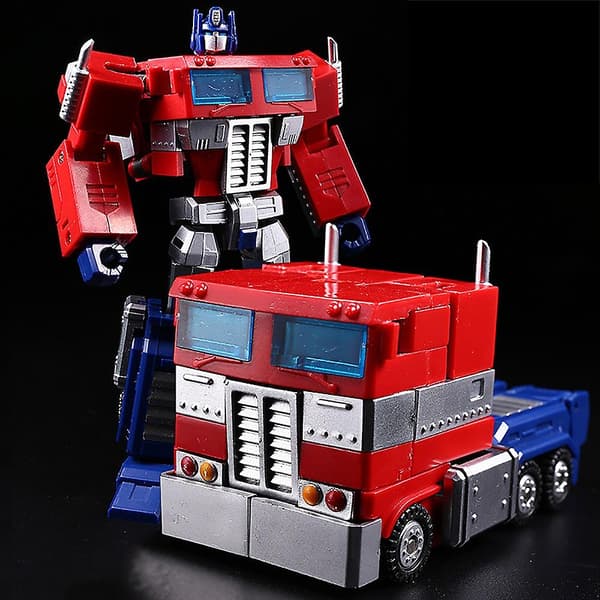 12cm Deformerbar Bil Transformasjon GT-05 Optimus Prime Modell Barneleke Gaver