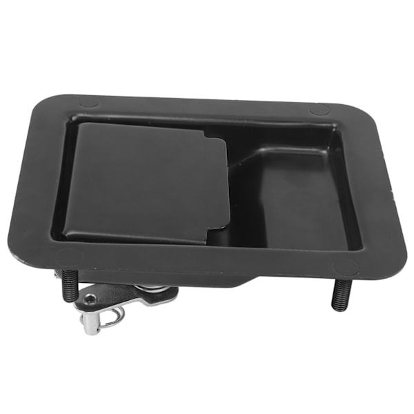 RV Työkalulaatikon Kahva Salpa 140 X 108 mm Peräkärryn Matkailuauton Kuorma-auton Upotettu Oven Lukko Työkalulaatikon Kahva Musta