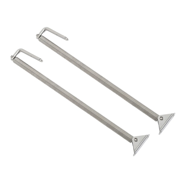 2 stk Båtluke Støtfjær Rustfritt Stål Justerer Porthull Dørlås Fjær for Yachter Campere 225x15mm
