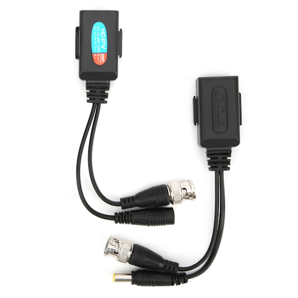 8MP HD Videobalun Koaksial Passiv for AHd CVi TVi CVBS TwistedPair Transceiver