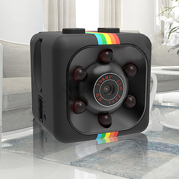 SQ11 lite kamera 1080P HD utendørs luftfotografering sportskamera infrarød nattsyn hjemme svart