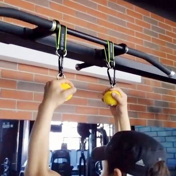 Klättra Pull Up Boll Grepp Halksäkra Handgrepp Styrketränare Tränare för Pull Up Kettlebells Fitness