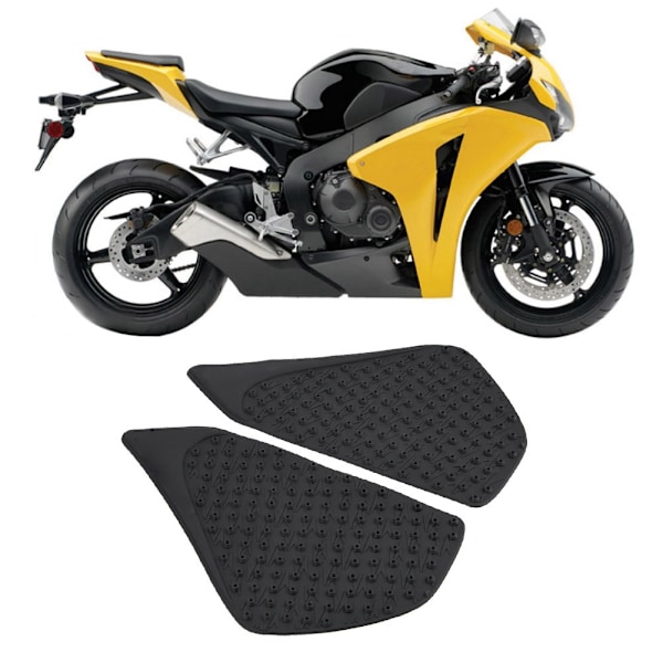 Sidochäftesdyna för bensintank, halkfri knägreppsskydd, passar Honda CBR1000RR 2004-2007