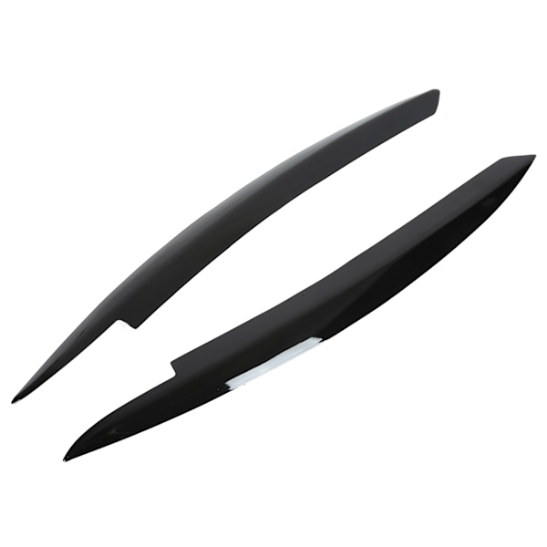 Par strålkastare ögonbryn vänster höger blank svart modifiering ersättning för 6 MK6 2008‑2012