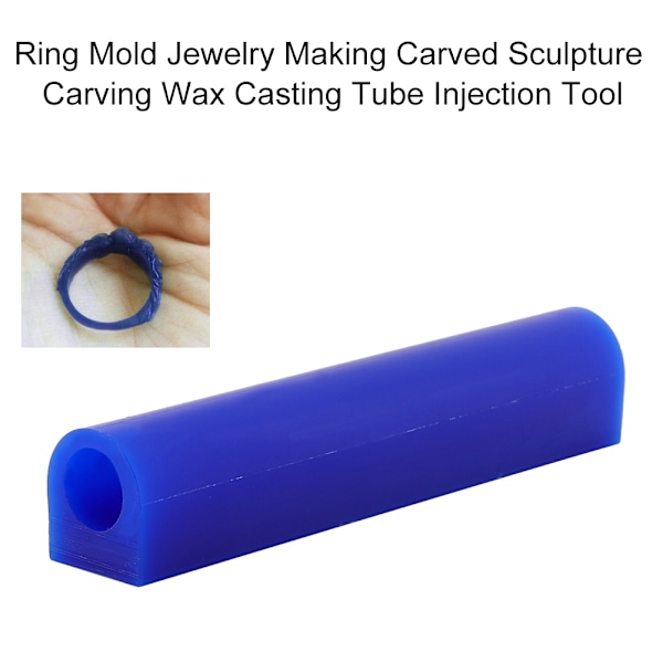 Ringform för smyckestillverkning, Carved Sculpture Carving Wax Casting Tube Injection Tool (T250)