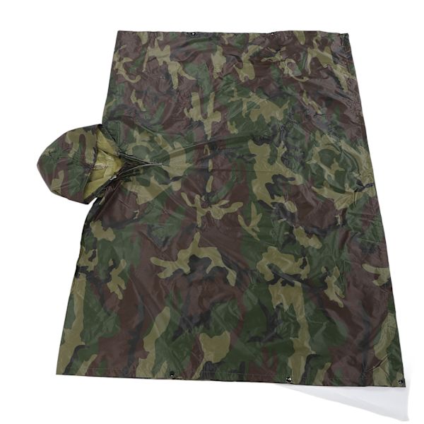 NY Vandtæt Hætte Army Ripstop Jagt Camping Vandreture Militær Regnkappe