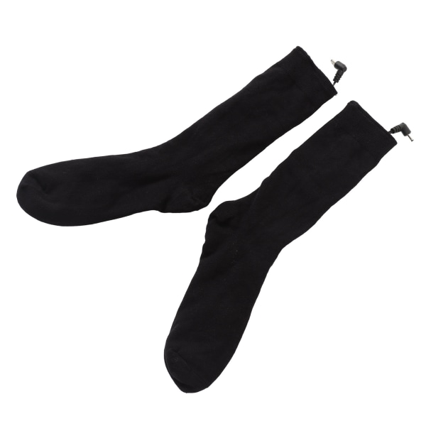 Lämmitetyt sukat akkukäyttöiset pehmeät lämpimät hengittävät elastiset sähkölämmityssukat miehille naisille