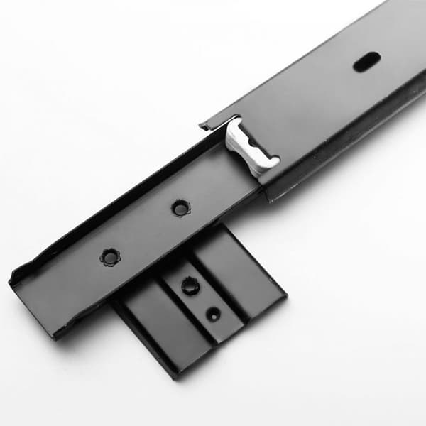 Glidende støtter til tastaturskuffer – Robuste 350 mm metalskuffeskinner – Perfekt monteringstilbehør til under et skrivebord