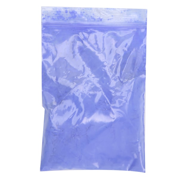 10g termokromisk pulver 31 ℃ varmesensitiv DIY fargeskiftende pigmentpulver Mørkeblått til lys lilla ++/