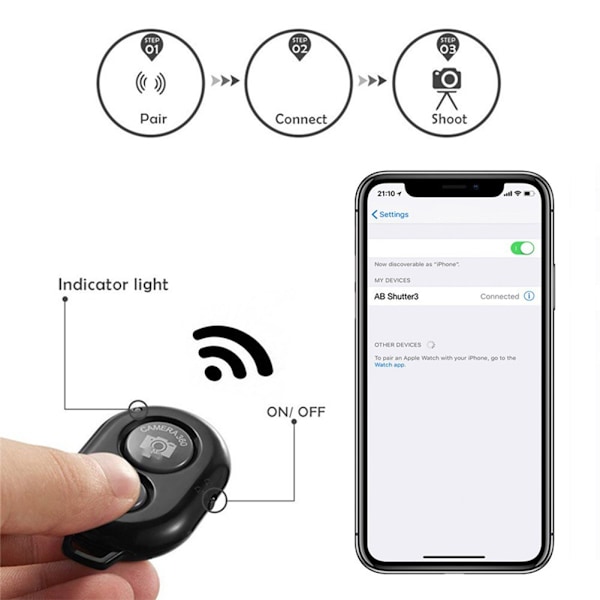 Telefonstativ Justerbar Lettvekt Aluminium Smartphone Stativ Kamera Stativ