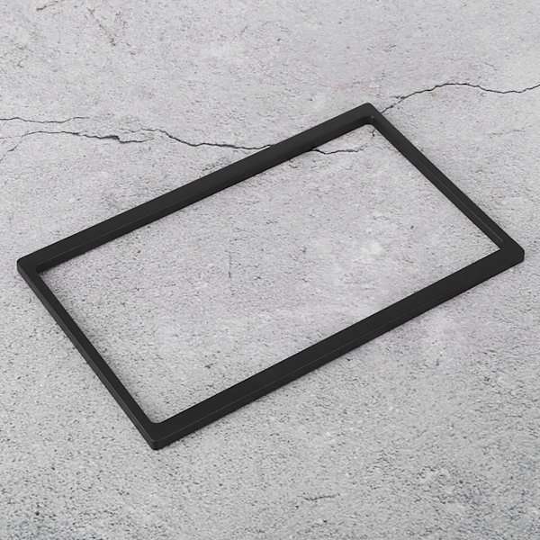 Uniersal 2 Din 7in PST Thick Fascia Car Fascia Dash Mount DVD Navigation Audio Frame för 178x102mm