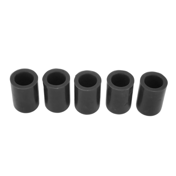 10st Automotive Insugning Vakuumslang Kåpa Kit 16mm Innerdiameter Bil Vakuumslang Caps Svart