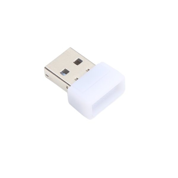 DC5V Mini USB LED-lys Fargerik Stemmestyrt Nattdekorasjonslampe for Bilinteriør Atmosfærisk Belysning