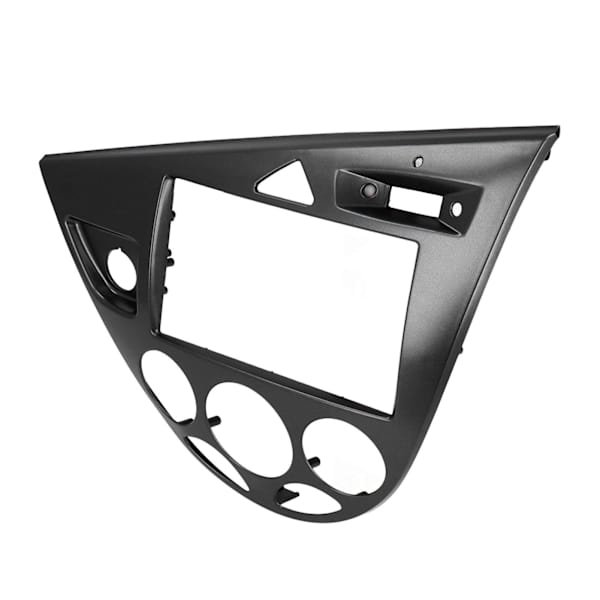 2DIN Lyd CD DVD Panel Instrumentbræt Dekoration Plug and Play Udskiftning til Focus 1998‑2006 Sort