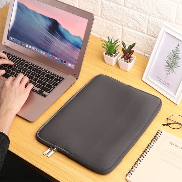 Laptop Sleeve Sort Kompatibel med 17-17,4 tommer sort black For 17-17.4 inch