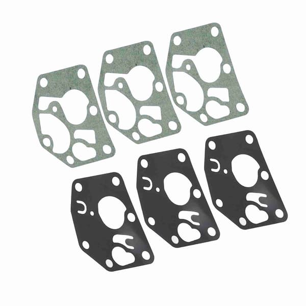 X Briggs og Stratton kompatibel karburatormembran / pakning 795083 495770