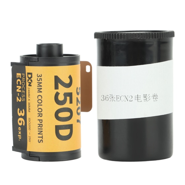 35 mm:n print , ammattimainen laaja valotusalue ECN 2 -prosessin print 135 kameralle, 36 arkkia
