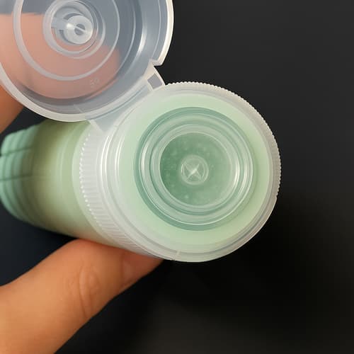 Necessär med resetub | SilikonKompatibel medpackning i svart black
