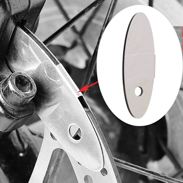 Metal MTB Maastopyörän Jarrusatula Levyjarrupalat Raskaaseen Käyttöön Pyöräilytarvike TP-05B