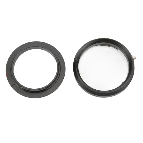 58mm Macro Reverse Adapter Ring Beskyttelsesring og dæksel til EF Mount 58mm Filter Gevind Lens Kamera /