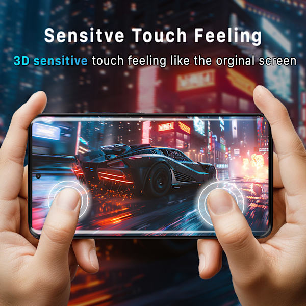 【BEMS】2-Pack Compatible with xiaomi Redmi Note 14 Pro Screen Protector - Tempered Glass 9H - Super quality 3D