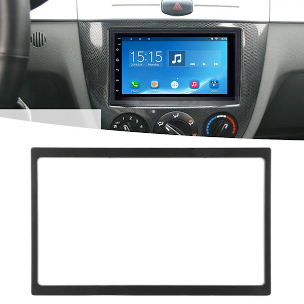 Uniersal 2 Din 7in PST Thick Fascia Car Fascia Dash Mount DVD Navigation Audio Frame för 178x102mm