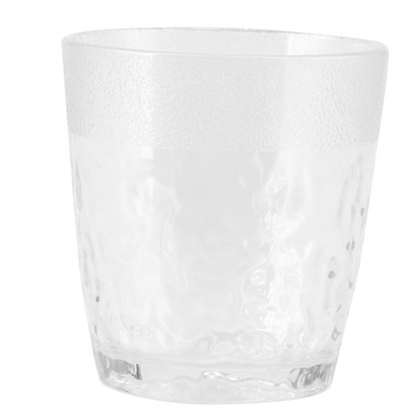 Transparent 200ml Akryl Drikkestøtte - Perfekt for Hjemmefester og Blomsterte