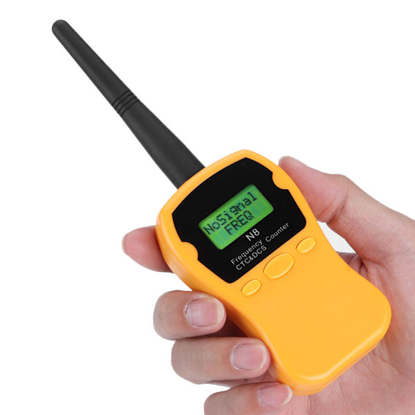 N8 Bærbar radiofrekvenstæller Walkie Talkie med CTCCSS/DCS-dekoder til bil MarineOrange