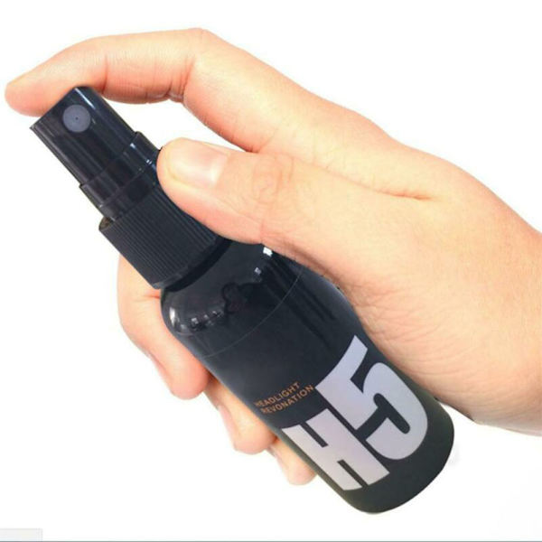 50ml Bilstrålkastare Underhåll Rengöring Omgummering Agent Spray Polish Reparationsvätska