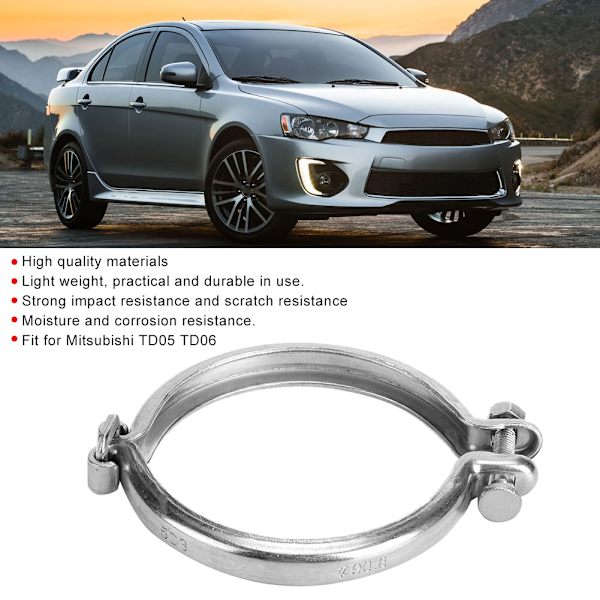 90,8 mm 3,57 tum Turboladdare Turbo V-bandsats Passar för Mitsubishi TD05 TD06