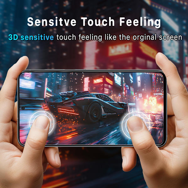 2-Pack Compatible with Samsung S25 Plus Screen Protector & 1-Pack Lens Protector - Tempered Glass 9H - Super Quality 3D