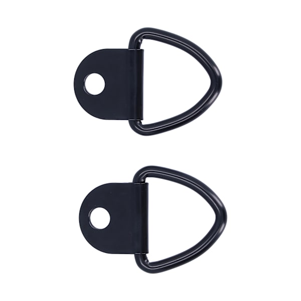 2ST Tie Down Ankare Heavy Duty VRing Bolt On Flush Mount Universal för Pickup SUV Båtfartyg