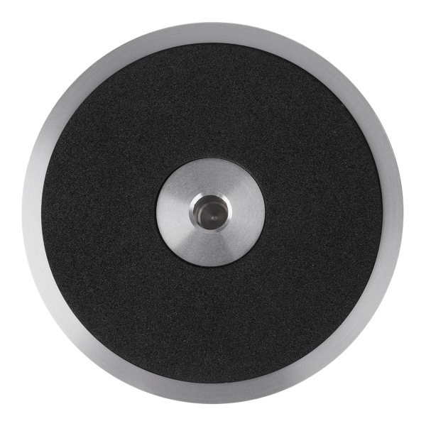 NYHET Black Record Weight Clamp LP Vinyl Platespillere Metal Disc Stabilizer Sølv++