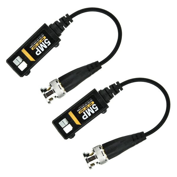 8MP High Definition Spliced Passiv Video Balun Transmission Twisted Pair Sändare