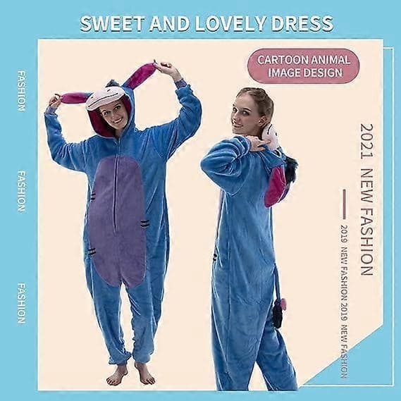 2025 Nyeste komfortable pyjamas i flannel til voksne, mænd og kvinder Blue Mcodeheight158 167cm