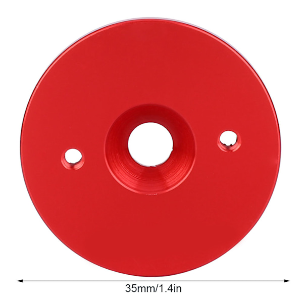 Fjellsykkel Aluminium Legering Håndleddsgruppe Kodetabell Base Skålsett Deksel Sykkeltilbehør Toolred