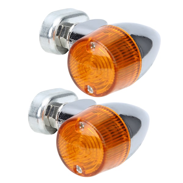 2 stk Motorsykkel Blinklys Indikatorlampe Modifisering av blinklys