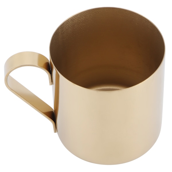 Cocktailmugg i rostfritt stål - 400 ml guldbar dryckesvara