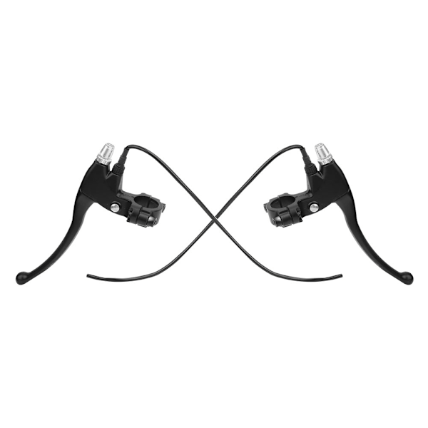 1 Par Elcykel E-cykel Bakbroms Spak Handtag Grepp Montering (Svart)