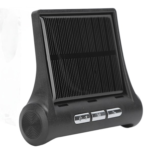 Trådlös solenergi TPMS LCD-skärm 6-sensor däcktrycksövervakningssystem IP68 vattentät monitor för husbilsvagnar skåpbil SUV pickupbuss
