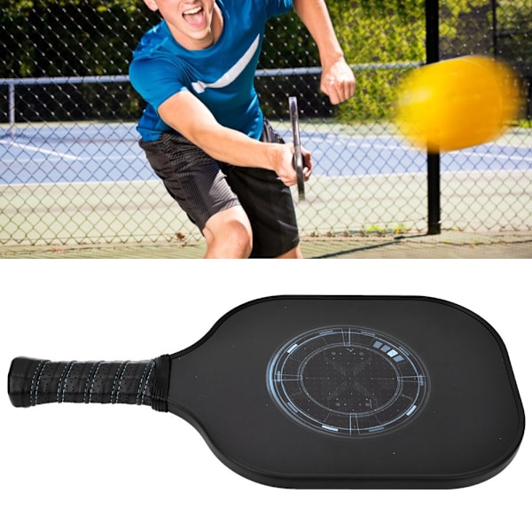 Bärbar Pickleball-Racket i Kolfiber för Utomhussporter, Träning och Optimal Bollkontroll