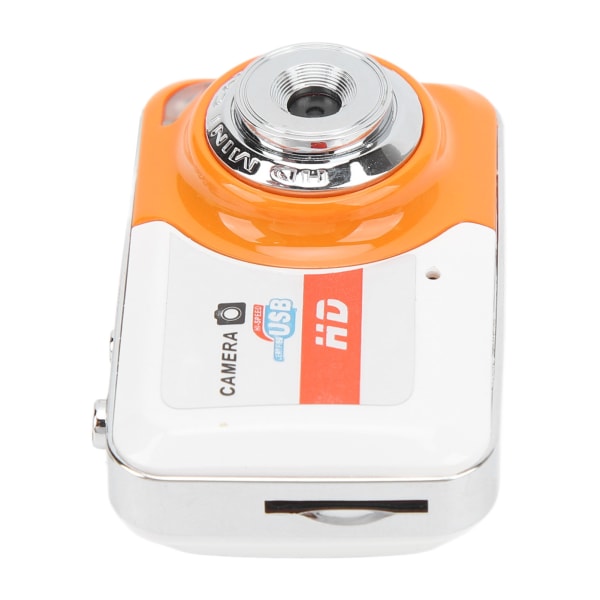 Mini-tommelkamera HD-video Ta bilder Utsøkt personlighet Mote Mini DV-kamera oransje /