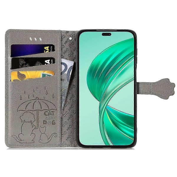 Honor X7c 4G -matkapuhelinkotelo (harmaa)