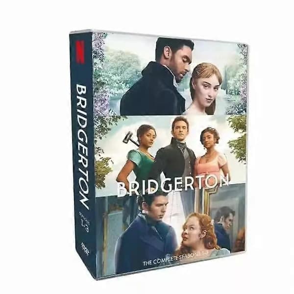 Bridgerton Sæson 1-3 DVD TV-serie 9-Disc Ny Box Set Engelsk[D][BEMS]