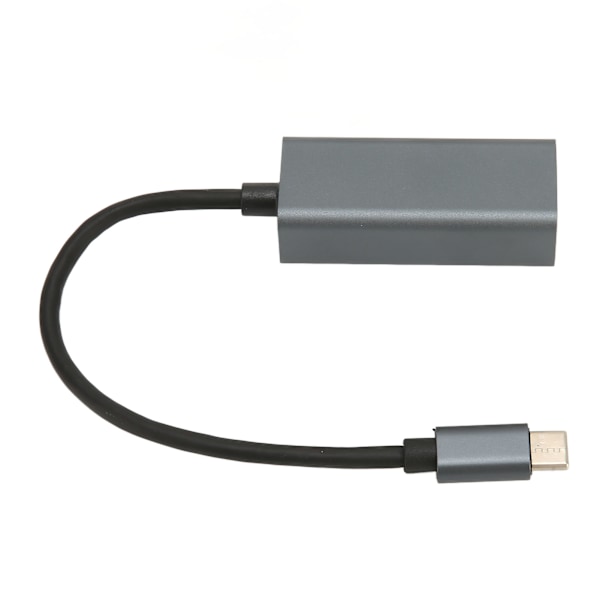 USB-C til RJ45 Ethernet-adapter 1 Gbps Stabil Tilkobling Gratis Stasjon Kompakt Bærbar Ethernet-adapter for Hjemmekontor