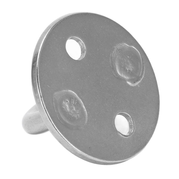 Pad Eye Plate U-krok Rundt Rustfritt Stål Heavy Duty Rustfri for Dør Båt Hengekøye Hjem 6MM
